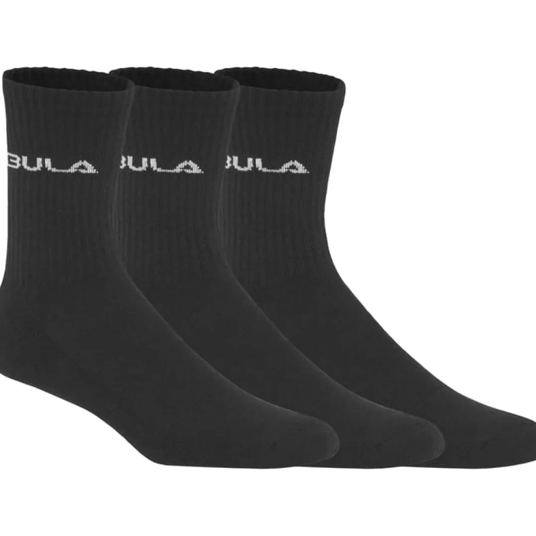 Bula Classic Socks 3pk Black
