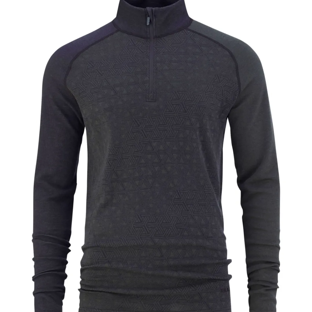 Bula Geo Merino Wool Halfzip Dolive