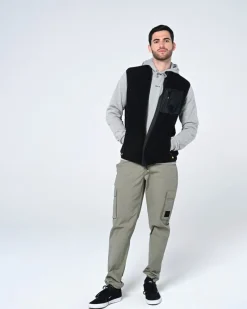 Bula Men's Basecamp Fleece Vest 2.0 Black
