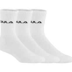Bula Men's Classic Socks 3pk White