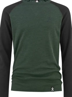Bula Men's Norm Merino Wool Crew Black