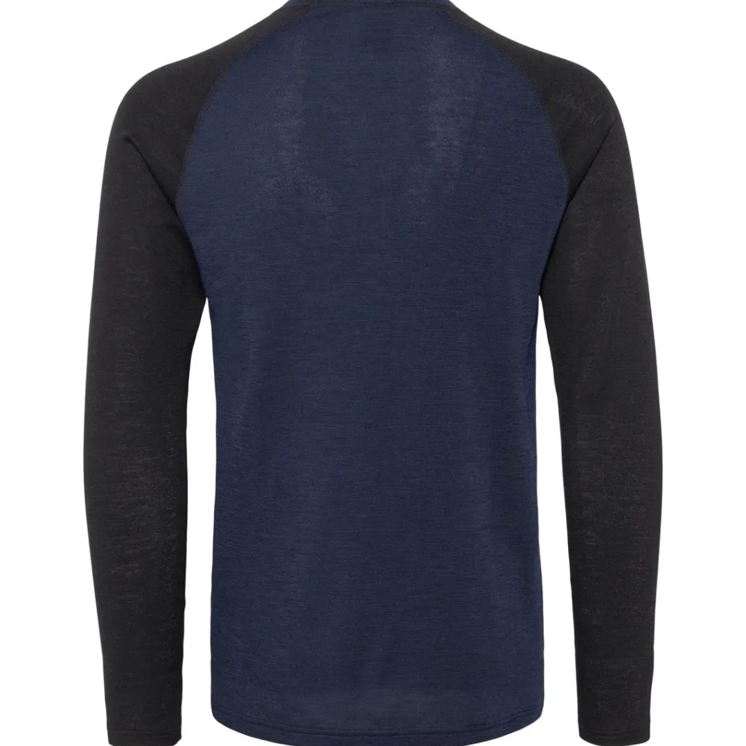 Bula Men's Norm Merino Wool Crew Navy