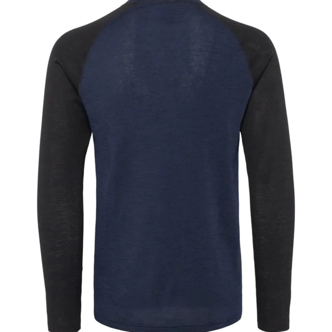 Bula Men's Norm Merino Wool Crew Navy
