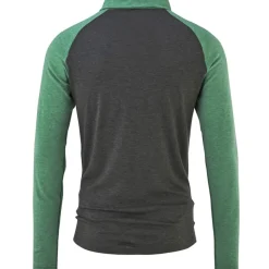 Bula Men's Retro Merino Wool Halfzip Sweater Ivy