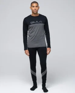 Bula Men's Retro Merino Wool Pants Black