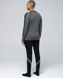 Bula Men's Retro Merino Wool Pants Black