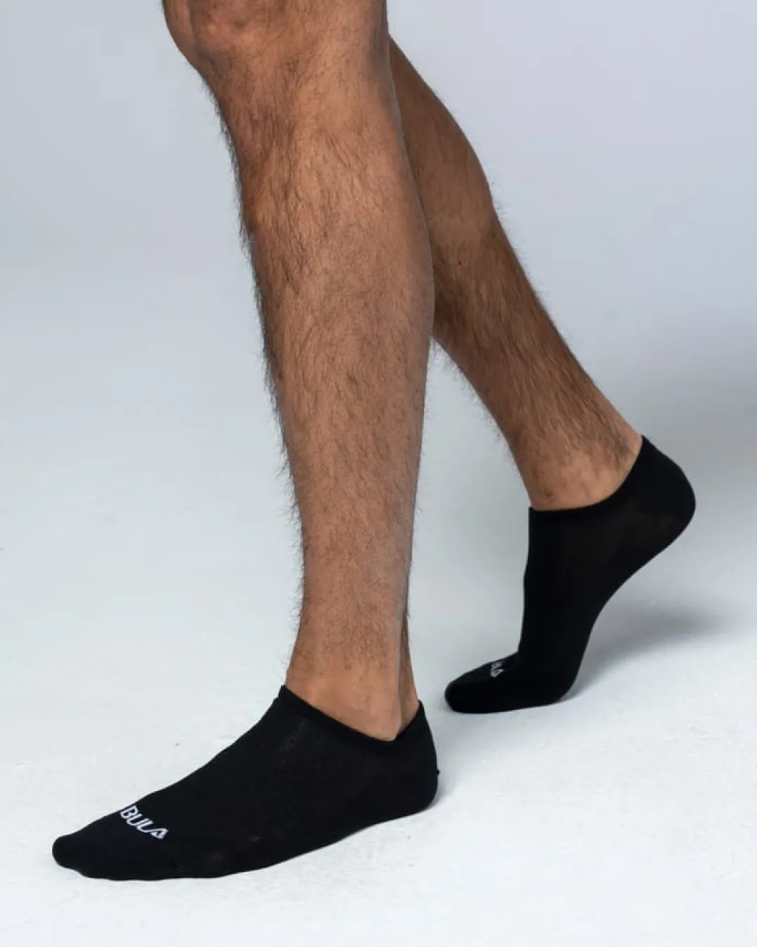Bula 3pk No Show Socks Black