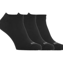 Bula 3pk No Show Socks Black