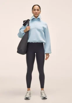 Casall Easy Half Zip Sweater Dream Blue