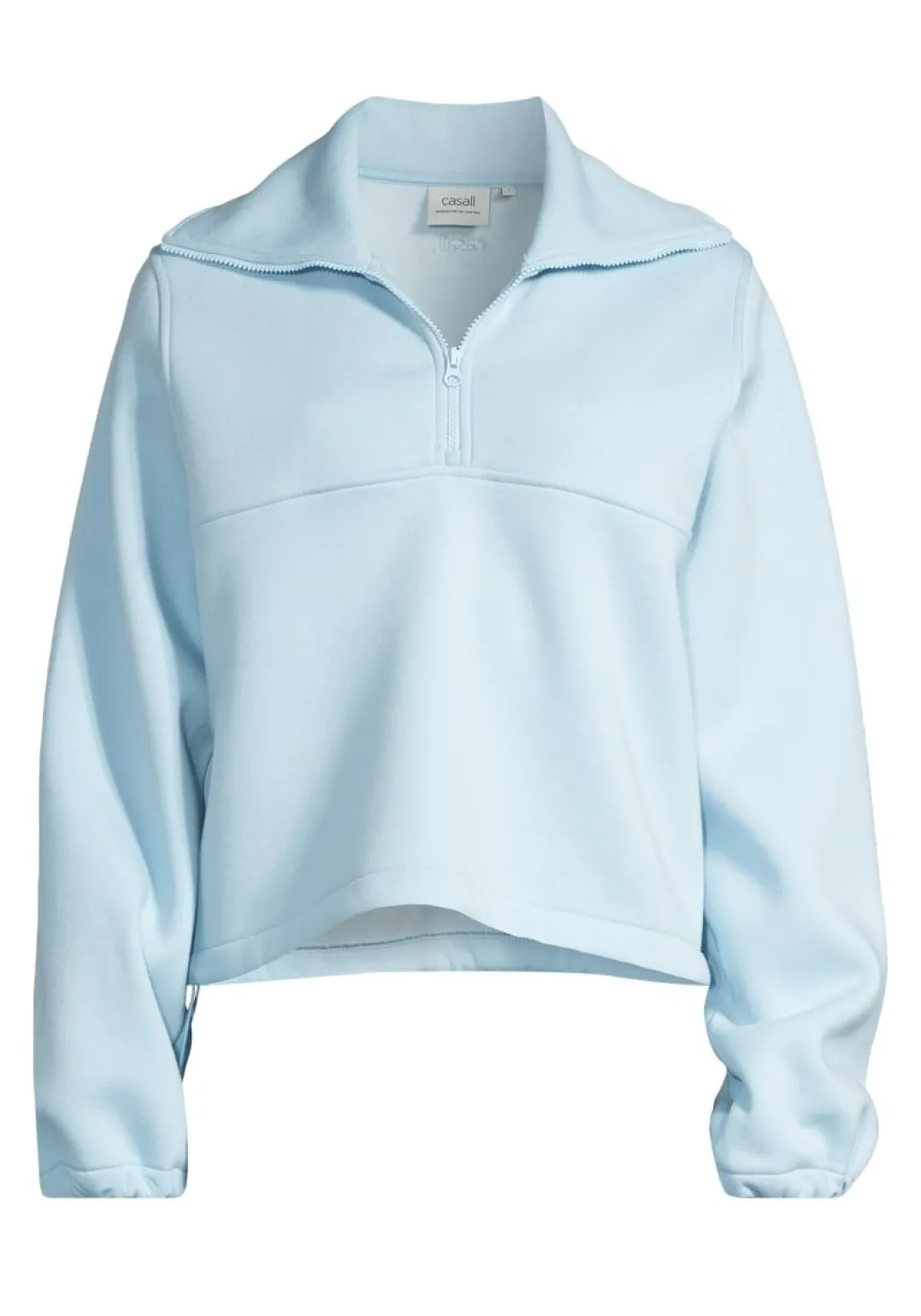 Casall Easy Half Zip Sweater Dream Blue