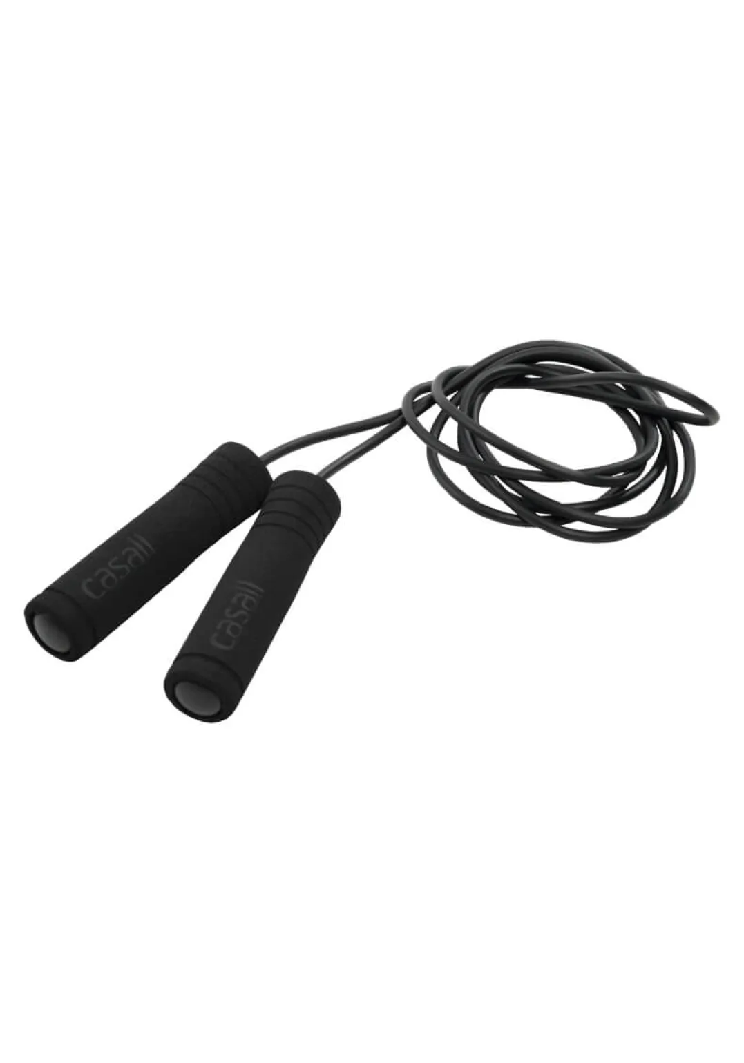 Casall Jump Rope Foam Handle Black