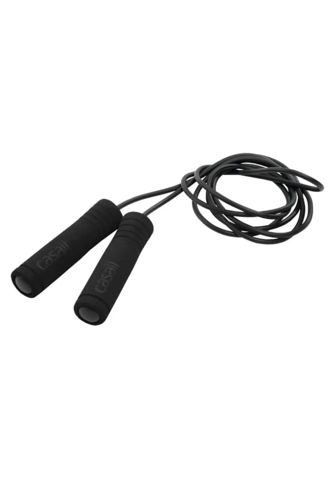 Casall Jump Rope Foam Handle Black