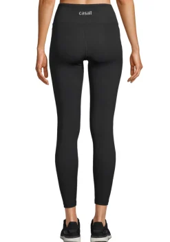 Casall Overlap High Waist Tights Black