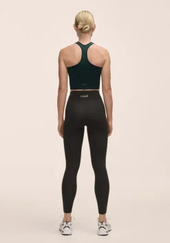 Casall Overlap High Waist Tights Black