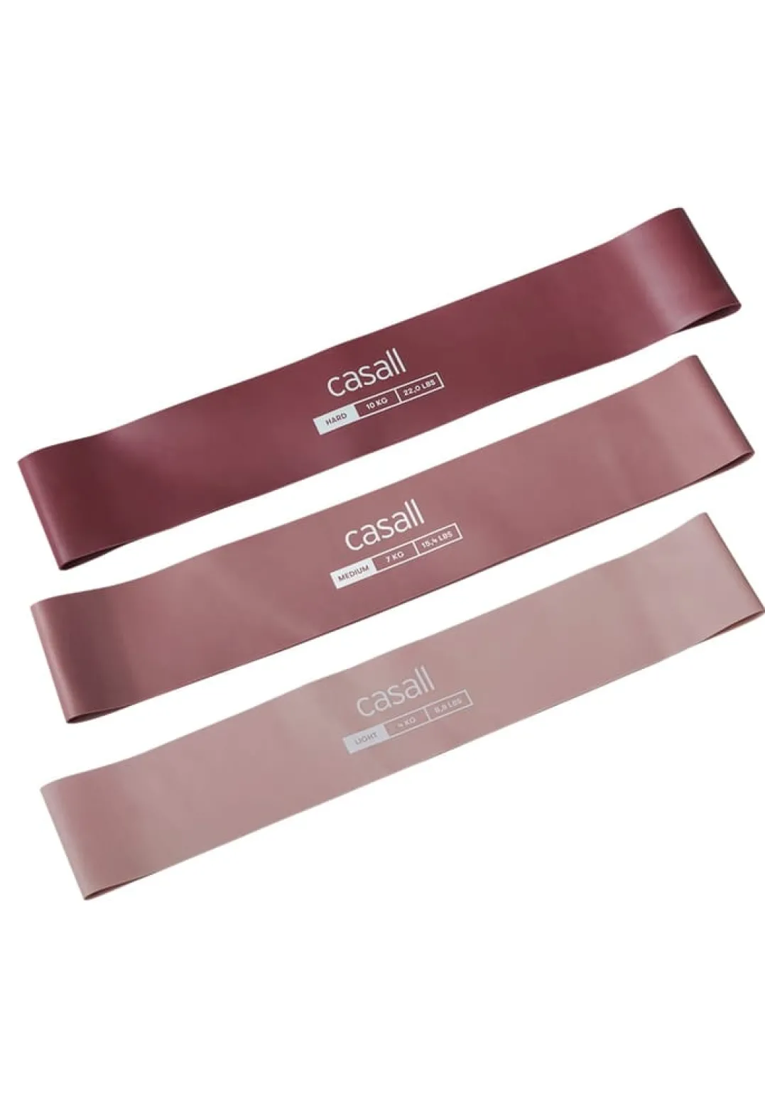 Casall Rubber Bands 3-pack Pink Selection