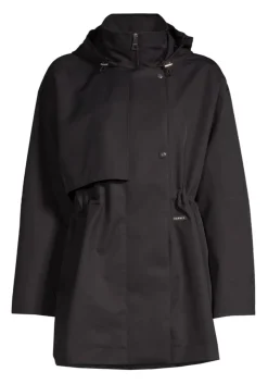 Casall Scandi Trench Rain Coat Black