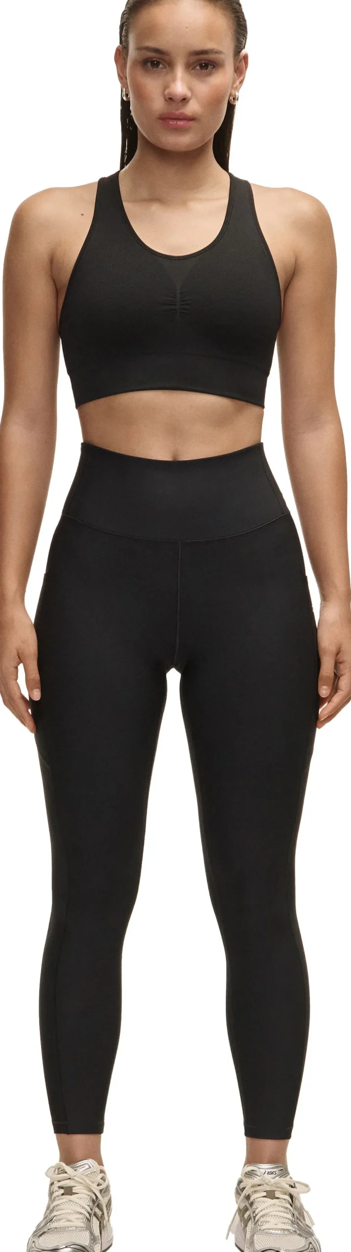 Casall Women's Pure Pocket High Waist Tights Black