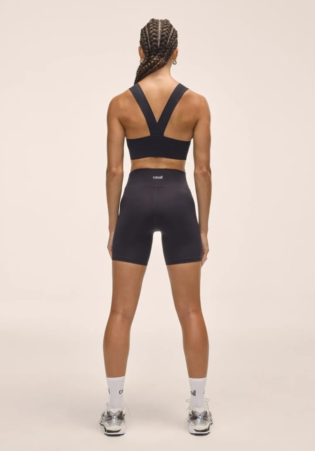 Casall Women's Regular Waist Biker Black