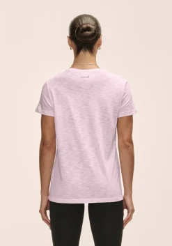 Casall Women's Soft Texture Tee Lush Pink