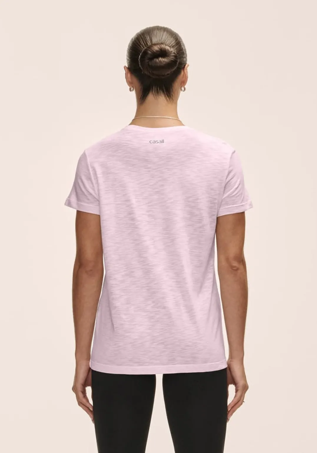 Casall Women's Soft Texture Tee Lush Pink