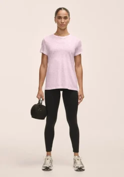 Casall Women's Soft Texture Tee Lush Pink