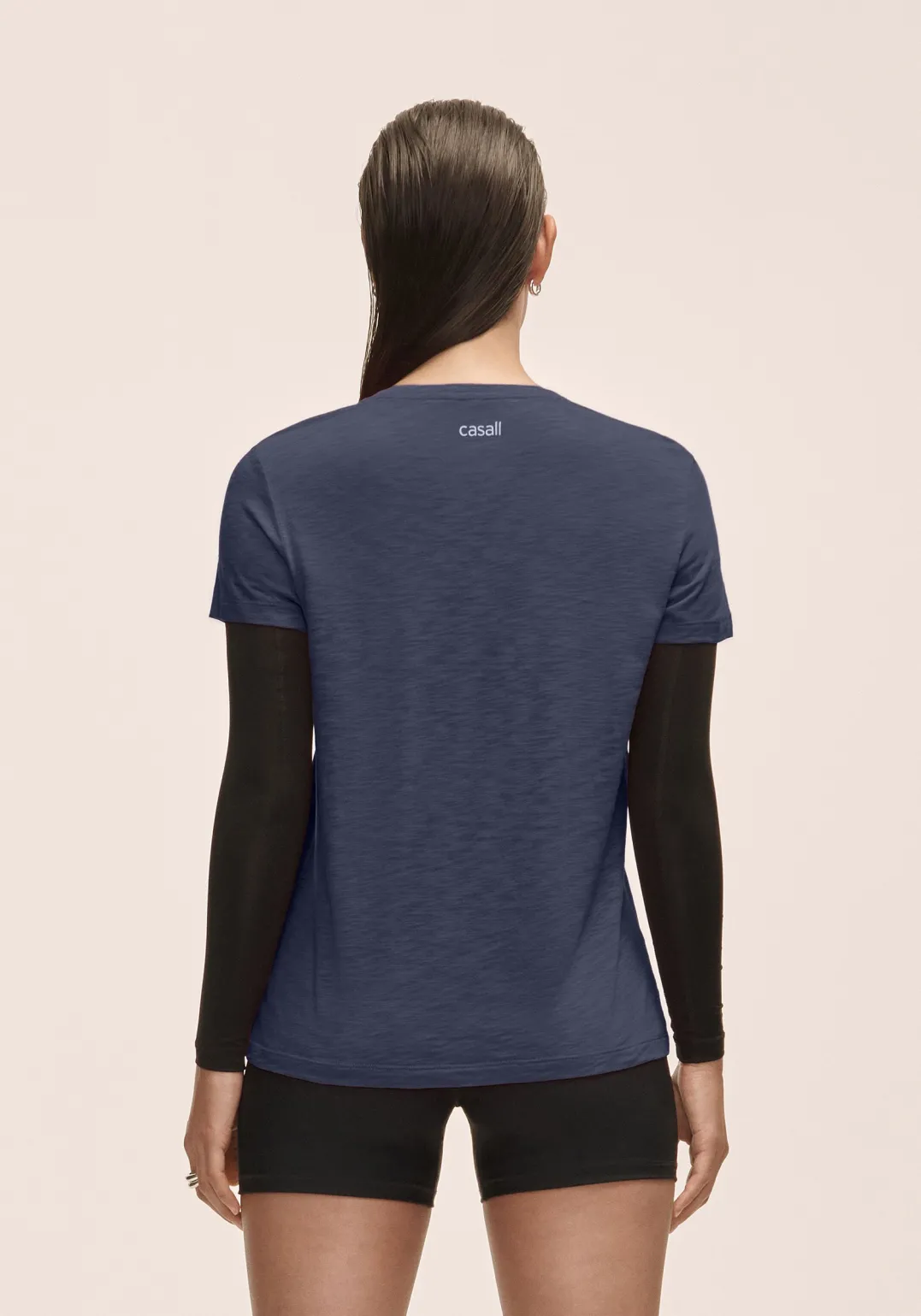 Casall Women's Soft Texture Tee Core Blue