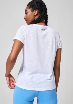 Casall Women's Soft Texture Tee White