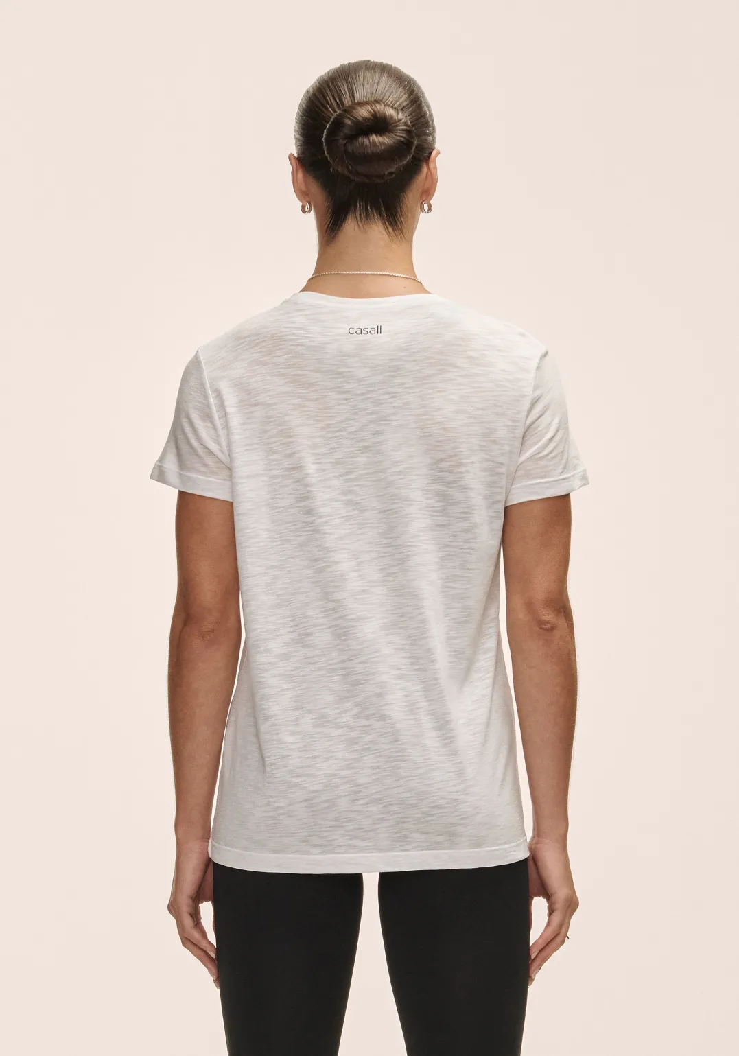 Casall Women's Soft Texture Tee White
