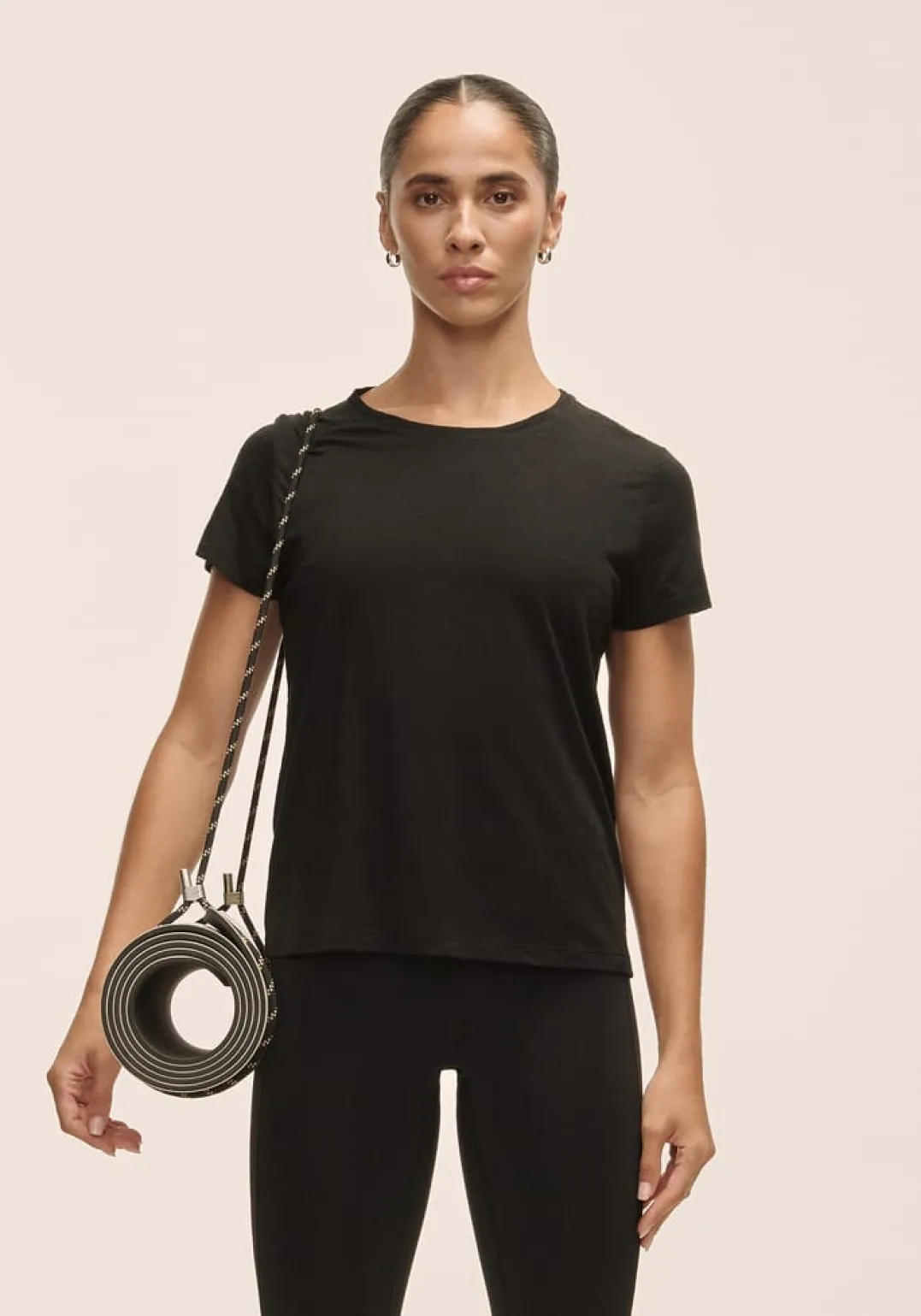 Casall Women's Soft Texture Tee Black