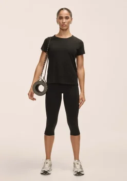 Casall Women's Soft Texture Tee Black