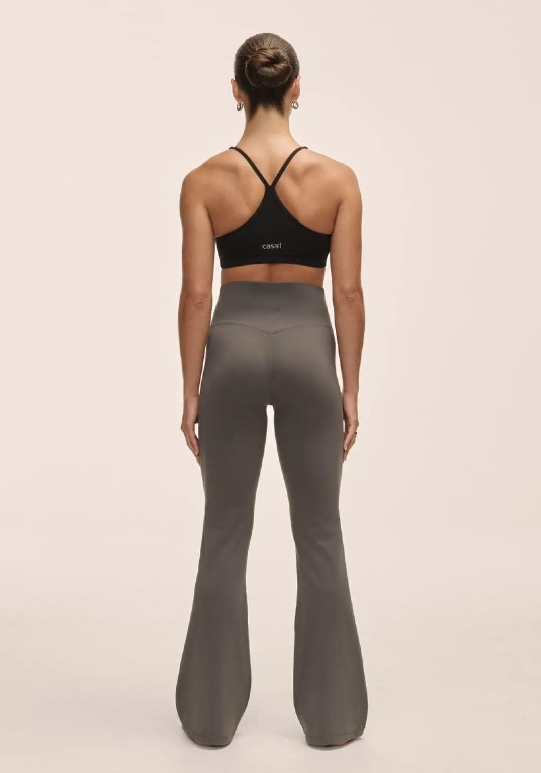 Casall Women's Soft Touch Flared Pants Dark Grey