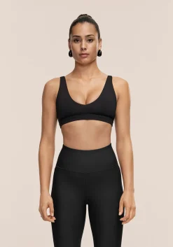 Casall Women's Soft Touch Padded Sports Bra Black