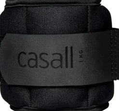 Casall Wrist Weights 2x1kg Black