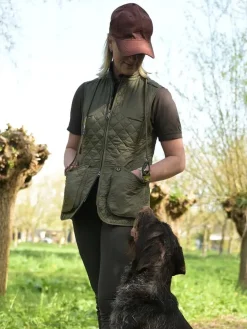 Chevalier Dunsley Quilted Vest Women Dusk