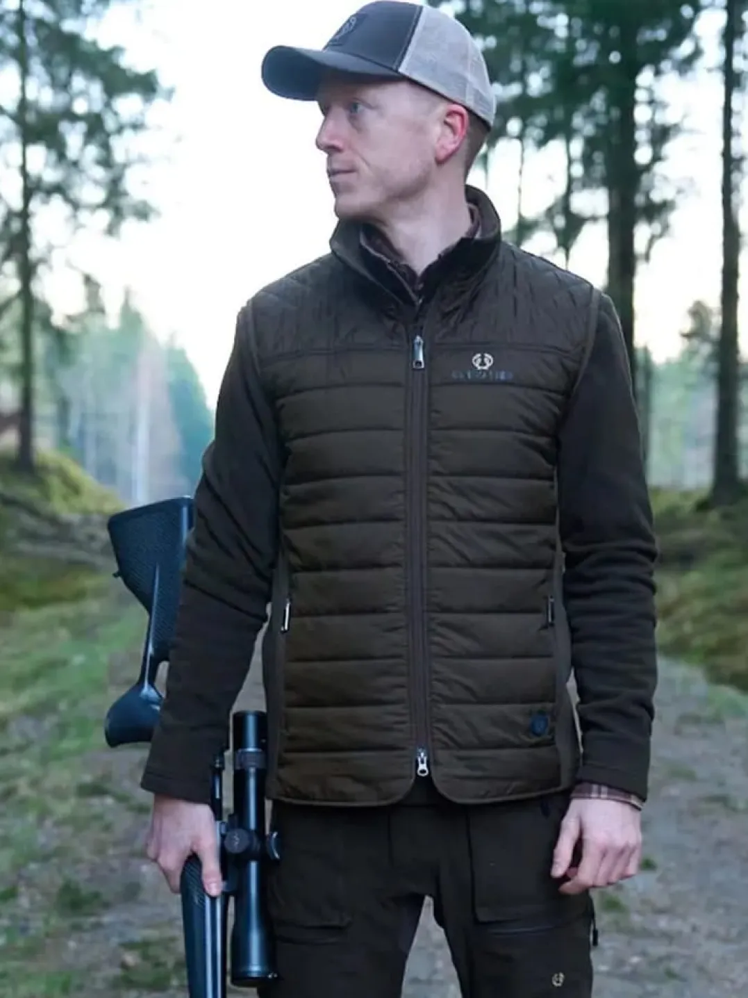 Chevalier Ember Heat Vest Men Dark Forest Green