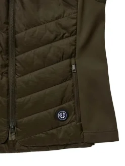 Chevalier Ember Heat Vest Women Dark Forest Green