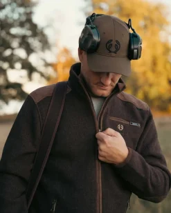 Chevalier Men's Ashwick Fleece Jacket Brown