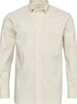 Chevalier Men's Baron Shooting Fit Stretch Shirt Highland Green Tattersall