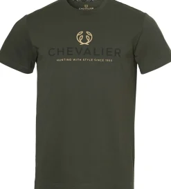 Chevalier Men's Chevalier Logo T-Shirt Dark Green