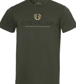 Chevalier Men's Chevalier Logo T-Shirt Dark Green