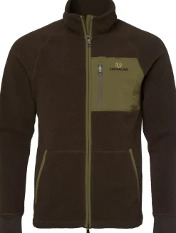 Chevalier Men's Pax Light Pile JacketLeather Brown