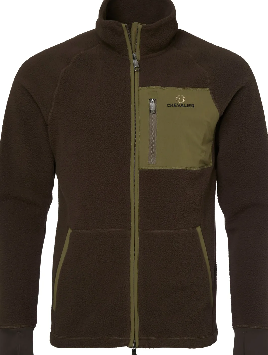 Chevalier Men's Pax Light Pile JacketLeather Brown