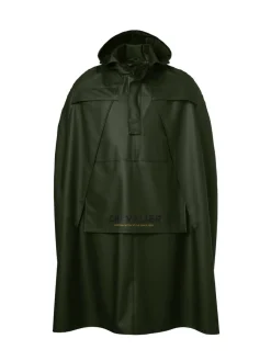 Chevalier Men's Stratus Rain Poncho Dark Green