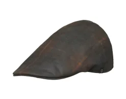 Chevalier Torre Sixpence Cap Hunter Brown Checked
