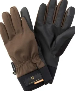 Chevalier Waterproof Warm Shooting Gloves Leather Brown