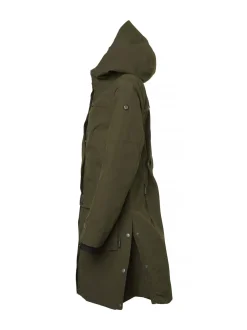 Chevalier Women's Fractus Chevalite Rain CoatTobacco Green