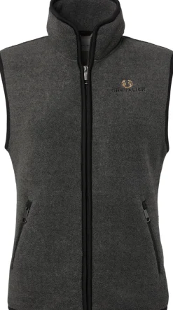 Chevalier Women's Mainstone Vest Anthracite with Black