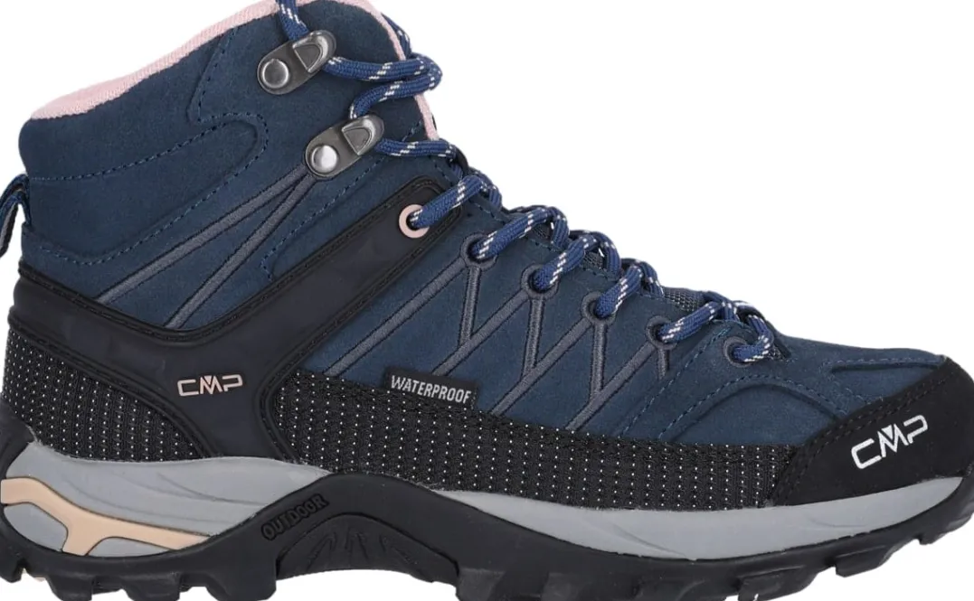 CMP Rigel Mid Women's Waterproof Asphalt-Antracite-Rose