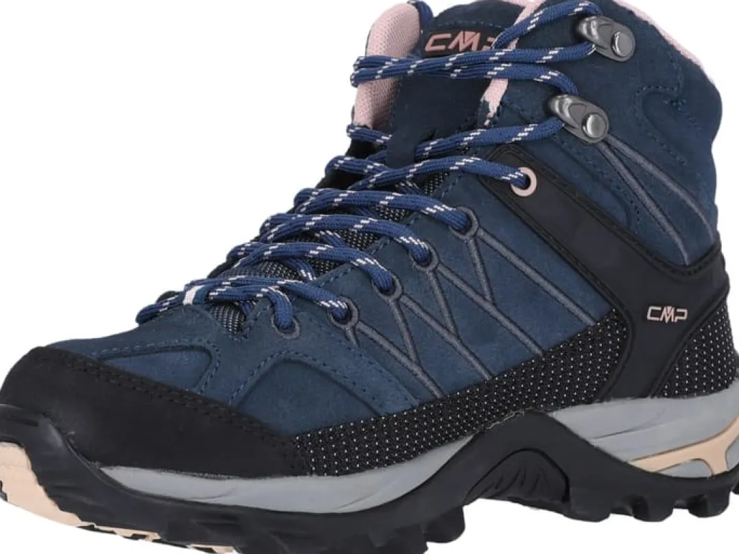 CMP Rigel Mid Women's Waterproof Asphalt-Antracite-Rose