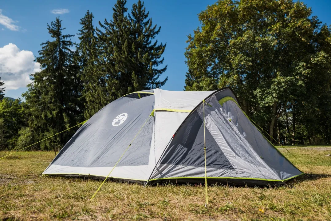 Coleman Darwin 4+ Grey (Green Accents)